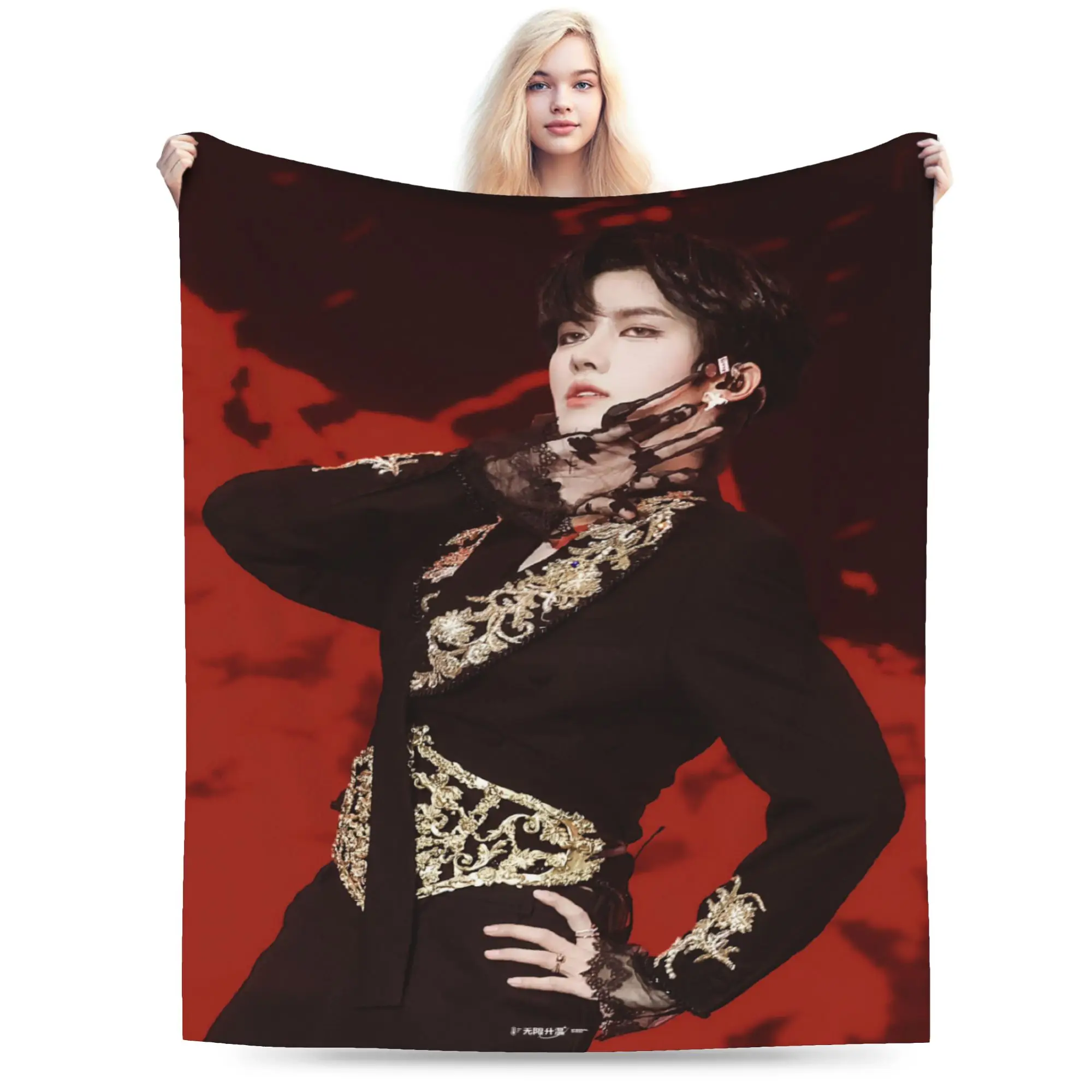 Huang Xing Eliot Huang D-Desire Flannel Blankets Winter Super Soft Throw Blanket for Child Outdoor Bedspread Sofa Bed Cover