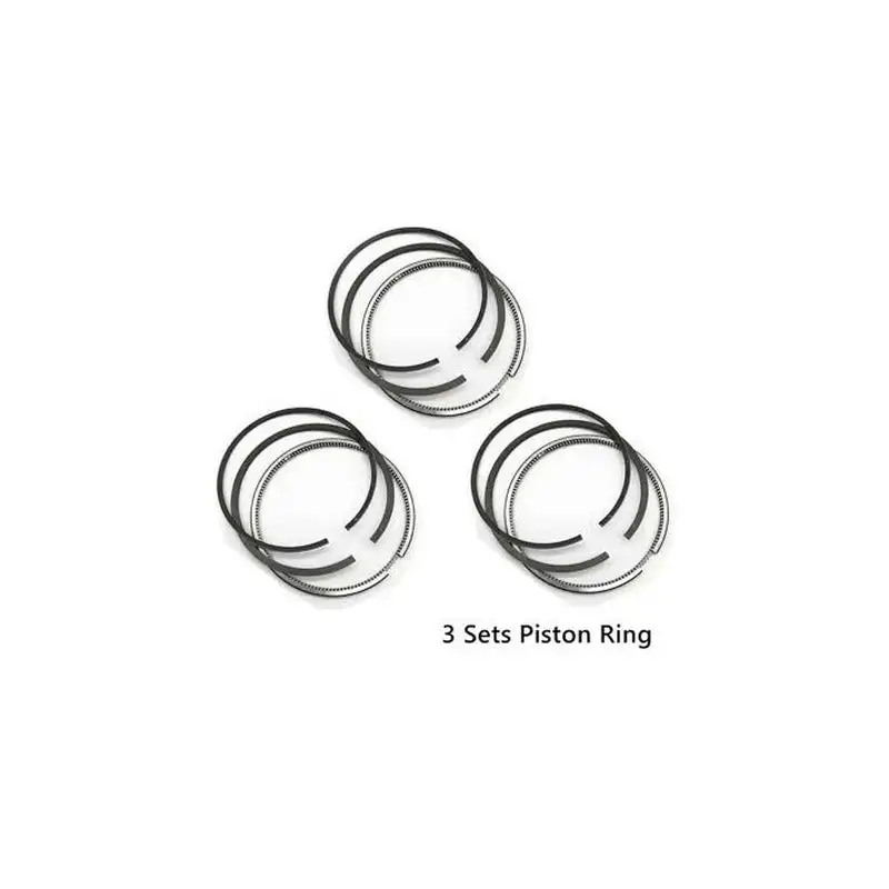 New 3 Sets STD Piston Kit With Ring 129100-22080 Fit for Yanmar 3TN78 Engine 78MM