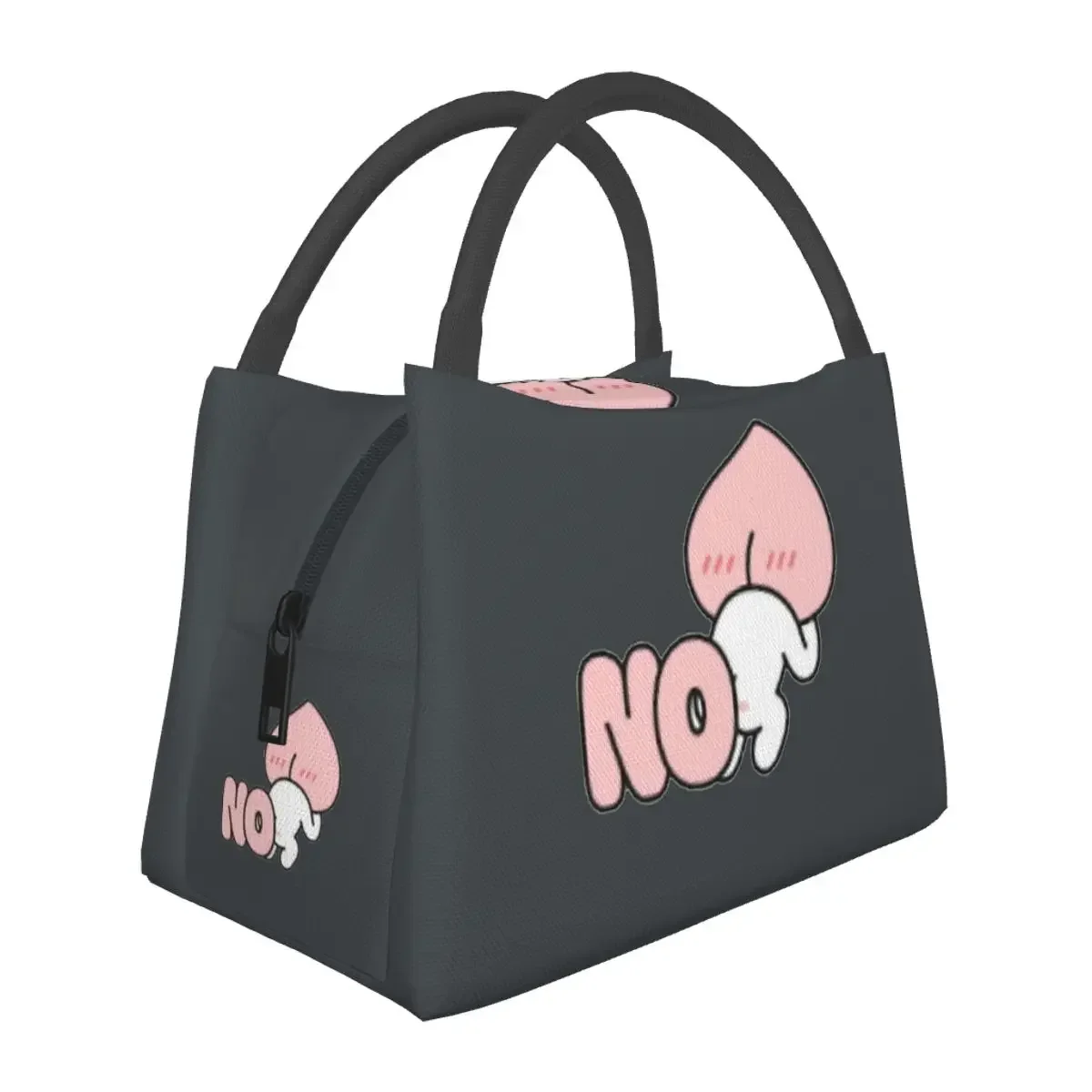 

Сумки для обеда Silly Baby Apeach, изолированная коробка для бенто, водонепроницаемая сумка для обеда, сумки для пикника, термосумка-холодильник для женщин, детей, школы