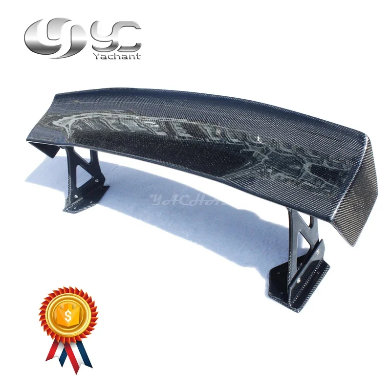 Car-Styling Carbon Fiber GT Wing Spoiler Fit For 2006-2011 E92 & E92 M3 VS Style Rear GT Wing Spoiler