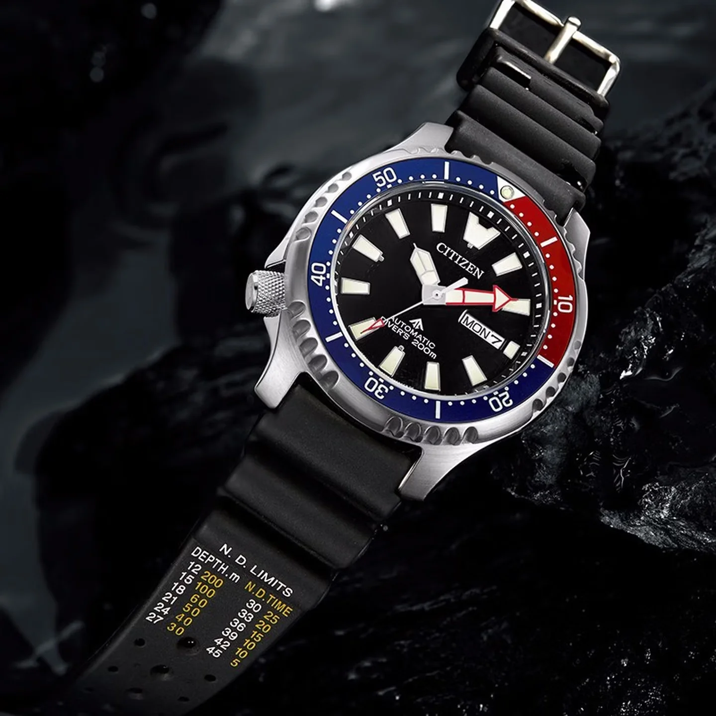 Citizen Watches Smartwatch - Jam Tangan Diver Otomatis Original Citizen