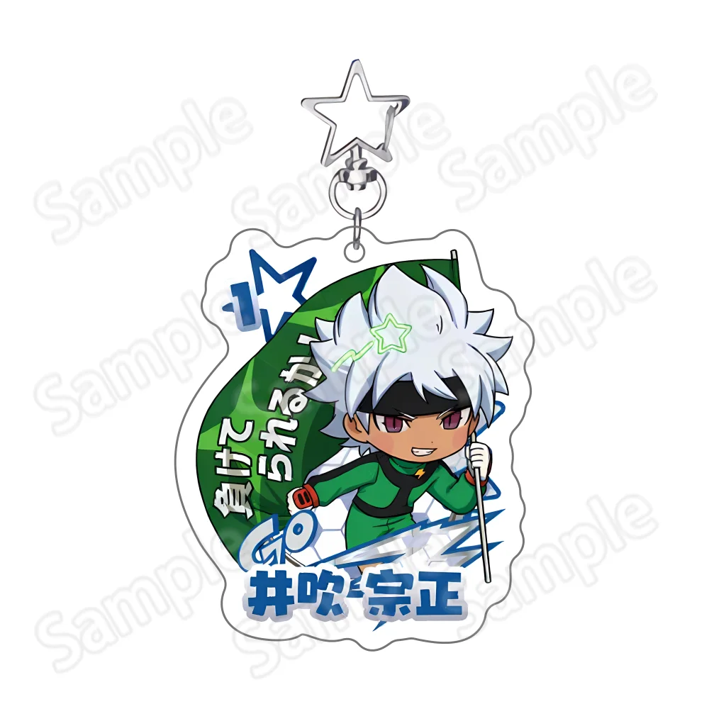 Game INAZUMA ELEVEN 11New 6cm Acrylic Stand keychain Doll Anime Endo Mamoru Shuya Goenji Ichirota Kazemaru Figure Model Cosplay