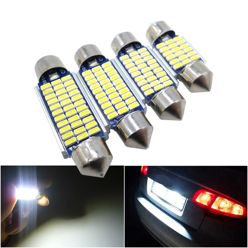 Festoon C5w Led Car Interior Light Bulb For Ford Focus 2 3 Fiesta Mondeo Kuga Citroen C4 C5 Skoda Octavia Rapid Superb