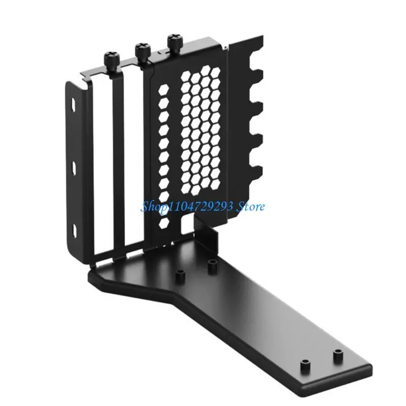 Y2GD Solid PCIE حامل بطاقة الرسومات للتثبيت الرأسي حامل GPU لعشاق الكمبيوتر ملحق بناء الكمبيوتر الشخصي