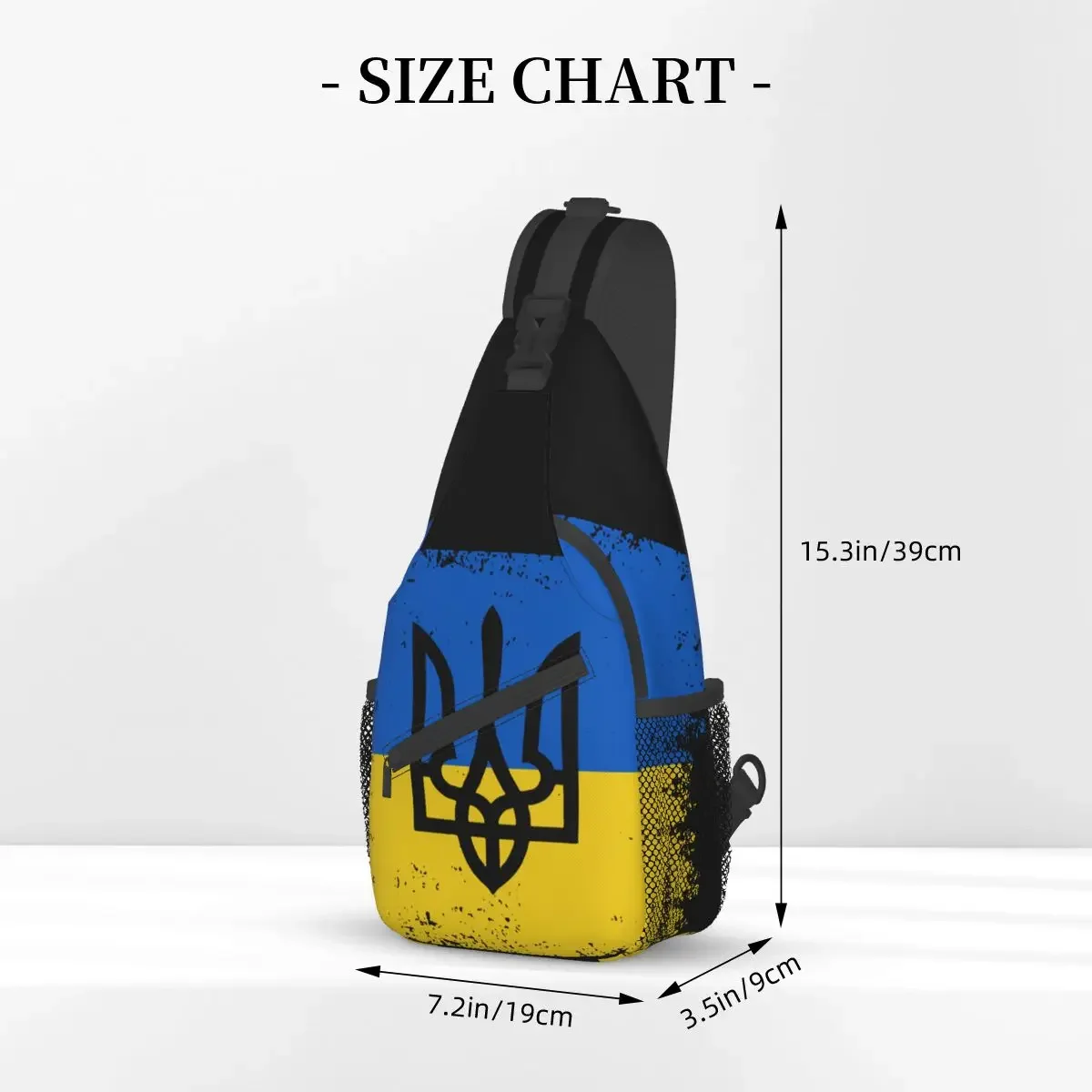 Flag Small Sling Bags zaino a tracolla a tracolla sul petto escursionismo zaini da viaggio borse stampate
