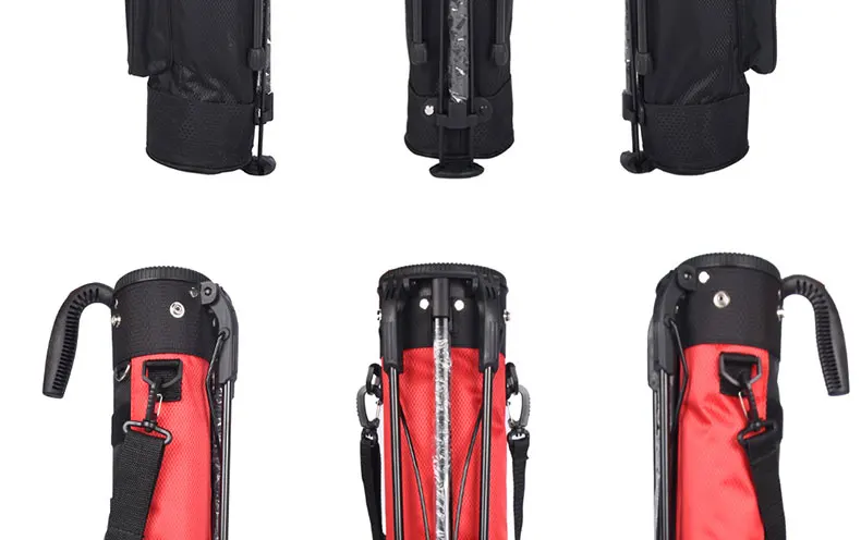 Leichte Golfschlägertasche mit Halterung, Golf Gun Rack Bags, wasserdichte Tragetasche für Golfständer – Detail 12