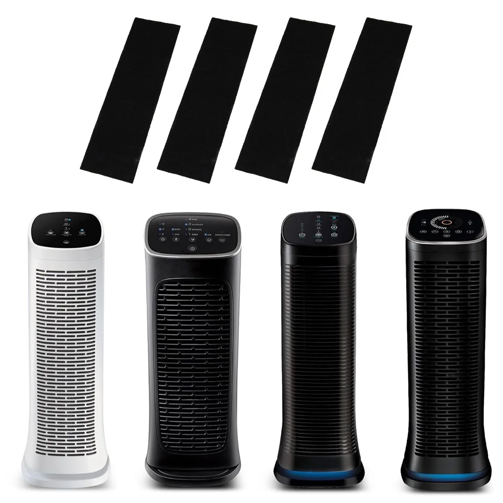 For Office Black Air Purifier Filter Long Lasting Air Purification Captures Airborne Particles Compatibility Assurance
