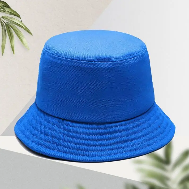 Men Women Fisherman Hats Custom Logo Embroidery Printing Adult Sunscreen Outdoor Advertising Activity Hats Team Travel Cap