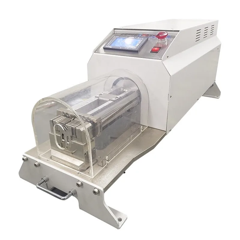 High Precision Automatic Multi Core Sheathed Cable Rotary Blade Wire Stripping Machine For Cable Processing And Manufacturing