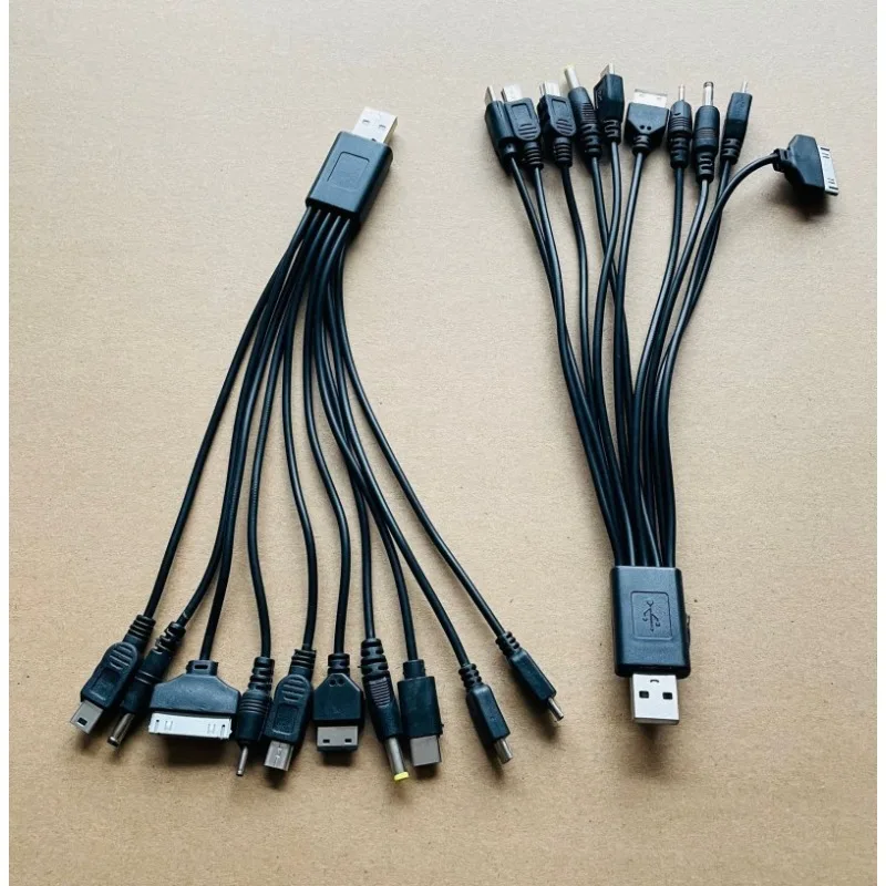 new 1 pcs 10 in 1 Micro USB multi Charger usb cables for mobile phones cord for KG90 Sony phone SAMSUNG Tablets