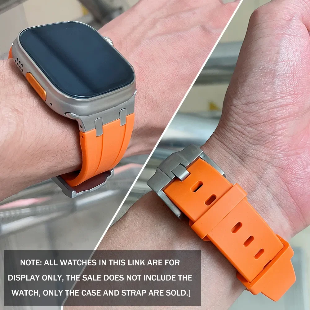 Apple Watch用チャナップシリコンストラップ,超薄型,38,7,45,41mm,iwatch 5,4,3,44,40,42mm