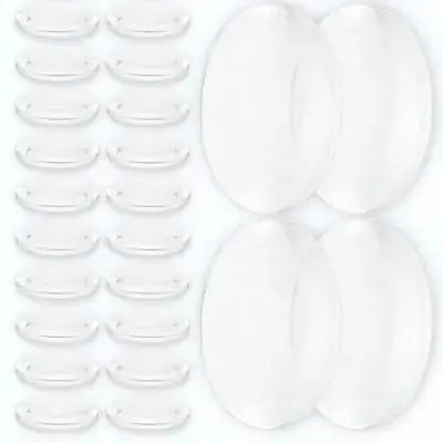 

60Pcs Double Convex Optical Lens Physics Teaching Supplies Transparent Acrylic Science Experiment Tools for School Laboratory