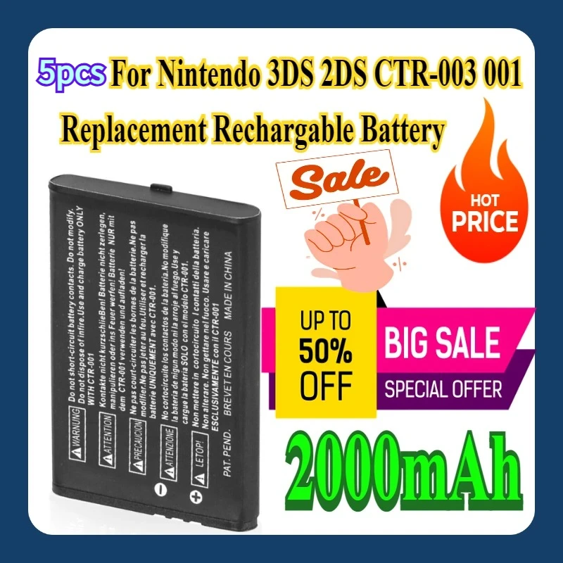 4Pcs For Nintendo 3…