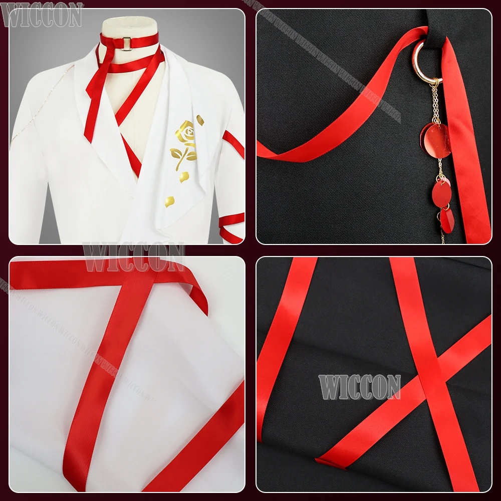 ماوي أيأسه شو إتسوكي لعبة فرقة النجوم! الذكرى العاشرة أزياء تنكرية قمصان بانت موحدة حفلة كرنفال الزي النساء الرجال #4