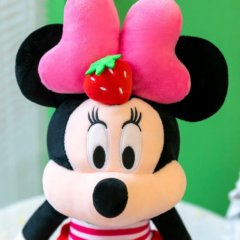 2024 New large size Cartoon Couples Mickey Mouse Minnie Plush Toys Kawaii Plush Doll Pillow Toy Girlfriend Kids Birthday Gifts