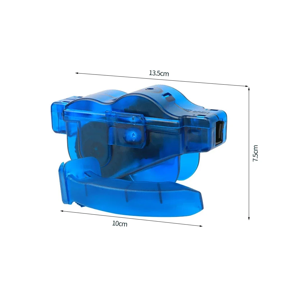 Kit de limpiador de cadena de bicicleta portátil, herramienta de lavado de cepillos de bicicleta, herramienta de limpieza de ciclismo de montaña, accesorios de conducción al aire libre