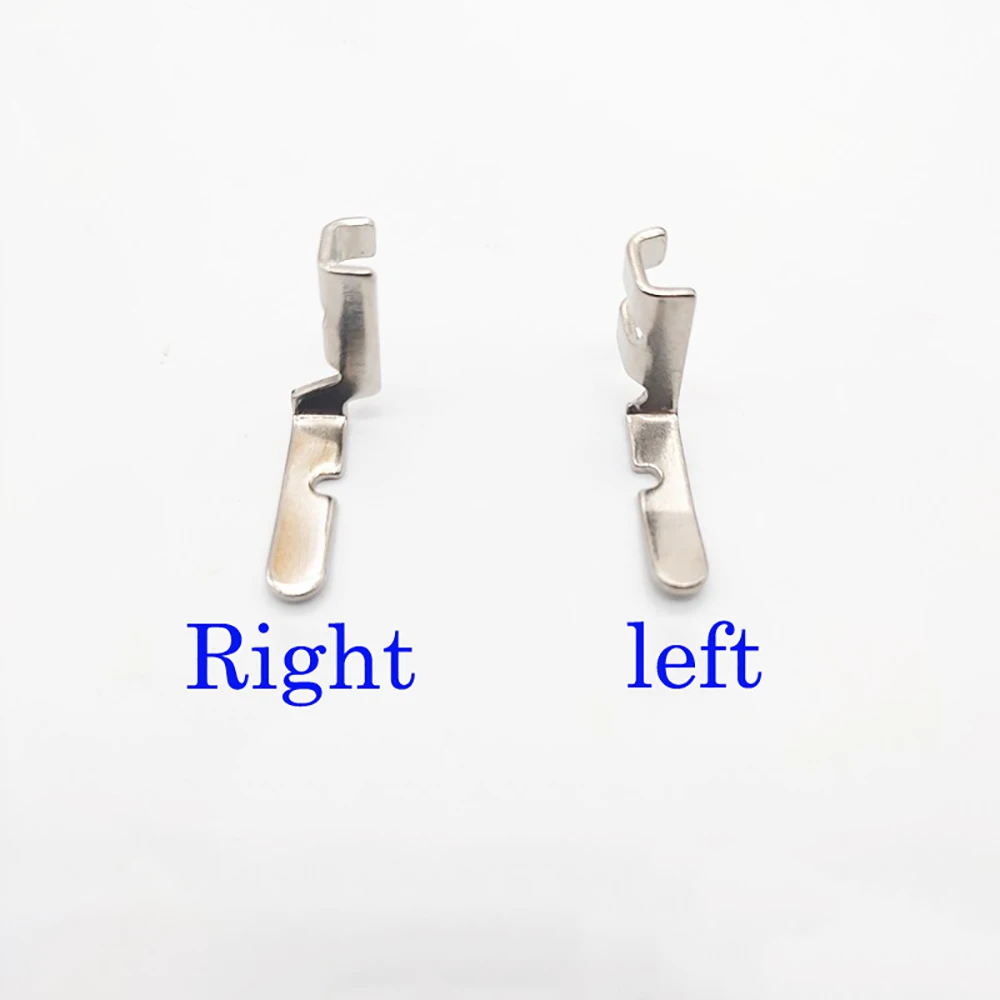 Left/Right Invisible Zipper Edge Guide Presser Foot Unilateral Zipper Feet Household Sewing Machine Embroidery Hoop Accessories