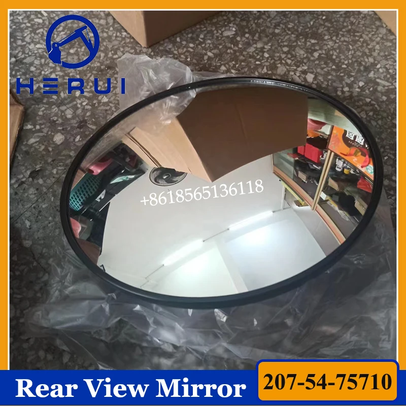 2075475710 207-54-75710 Rear View Mirror for Cabin Mirror PC160LC-7E0 PC200-8 PC220-8 PC300-8 PC450-8 WA480-6