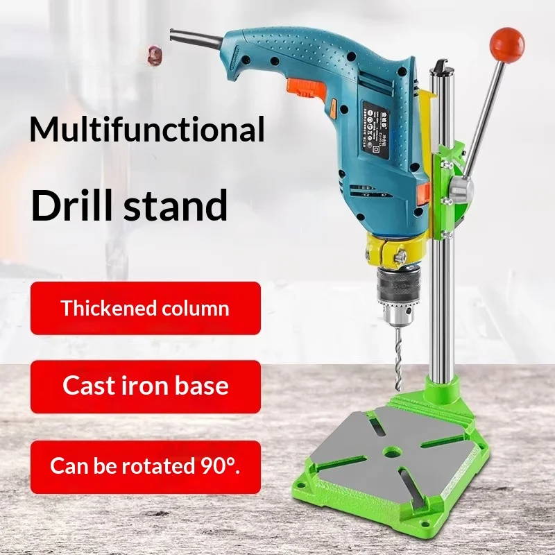 

Промышленные мини-настольные сверлильные станции, подставка для инструментов, портативный высокоточный держатель для сверл, настольная дрель, домашняя мастерская, сделай сам