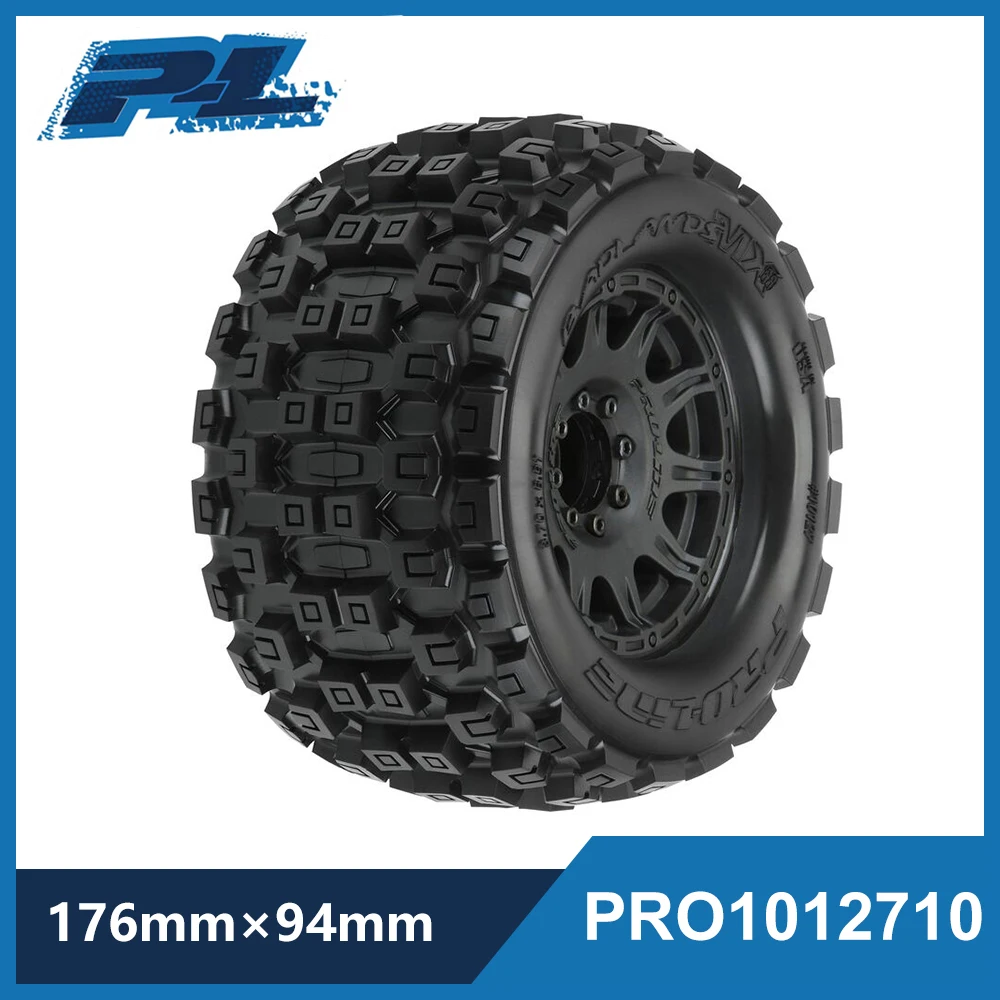 Proline PL 17mm Connector Remote Control Model Car Tire Badlands 3.8 Monster