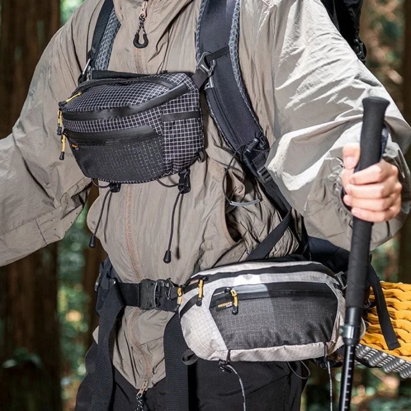 

Уличная поясная сумка, износостойкая многофункциональная тактическая сумка Dyneema для бега, пешего туризма, водонепроницаемая сумка для инструментов EDC