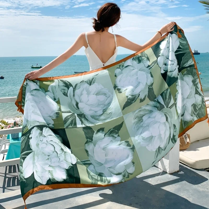 23 style 90x180cm podróżna plaża Pareo osłona przeciwsłoneczna kobiety duża sukienka Bikini kąpielowy brazylijskie stroje kąpielowe szalik Sarong