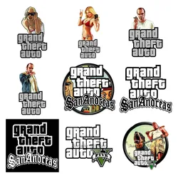 Gta San Andreas Vinyl Graphic Decal Funny Car Stickers Body for  Anime Skateboard Peeker Waterproof Camper JDM