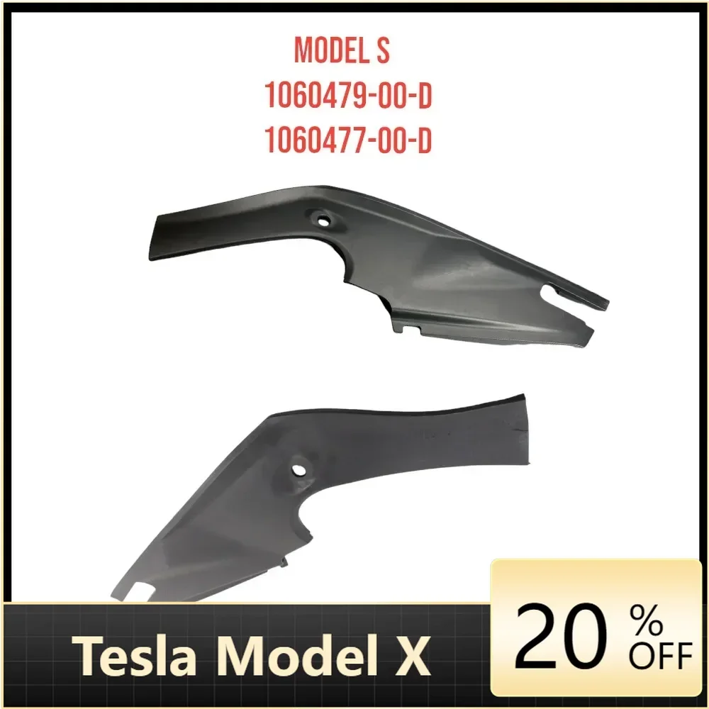 

New！ For TESLA Model S 2017-2021 Front Right Under Bonnet Hood Cover Trim 1060479 1060477 High Quality OEM Parts