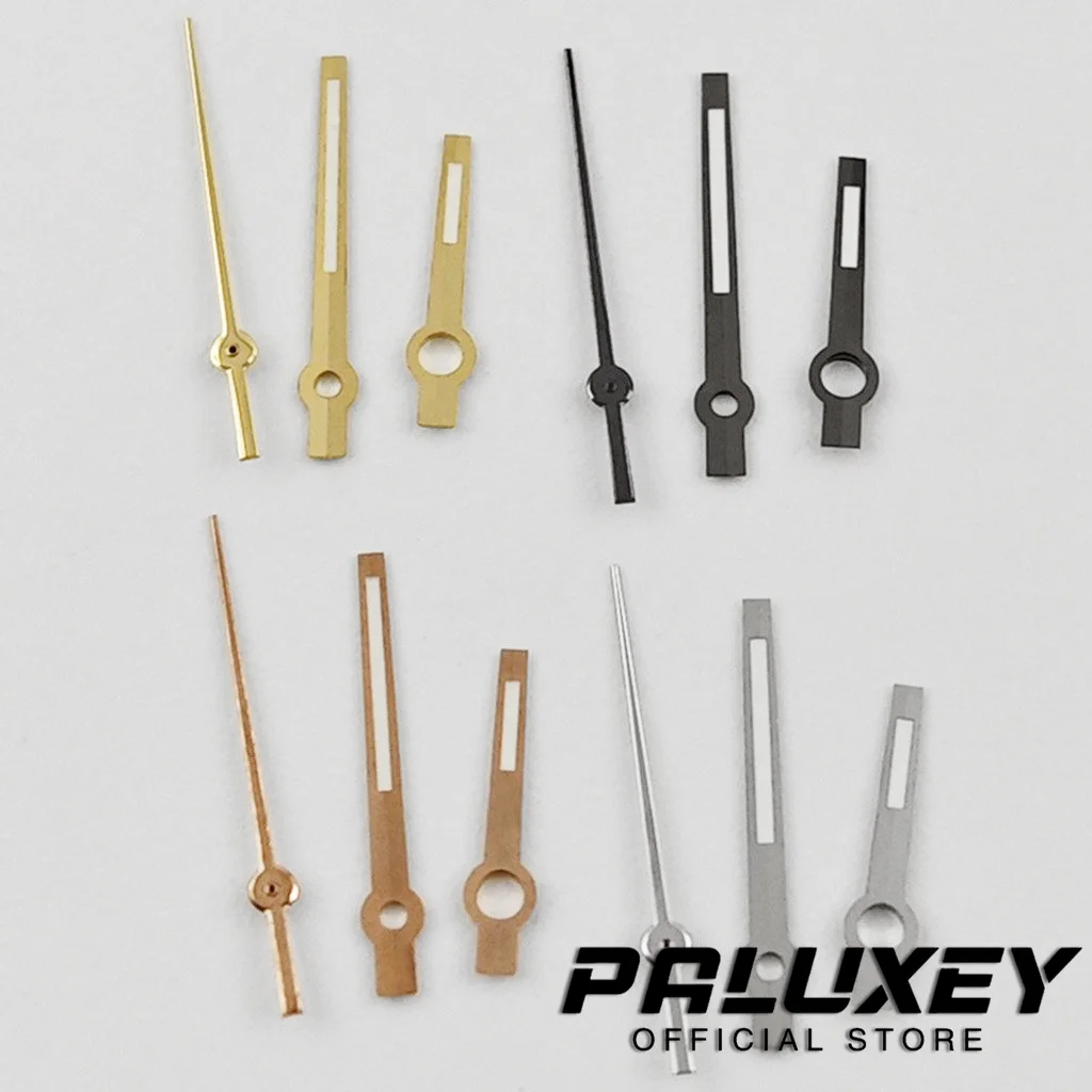 NH35 Logbook Watch Hands Blue BGW9 Lume And C3 Lume Silver Gun Rose Gold Watches Needles For NH34 NH35 NH36 Watches Pointers view 2