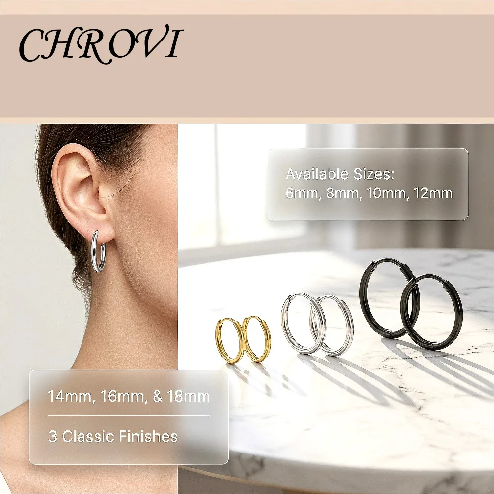 Schlichte 925 Sterling Silber Creolen, Koreanisch-Japanische Mode Hochwertige Kleine Ohrringe, Ohrklemmen für Männer und Frauen