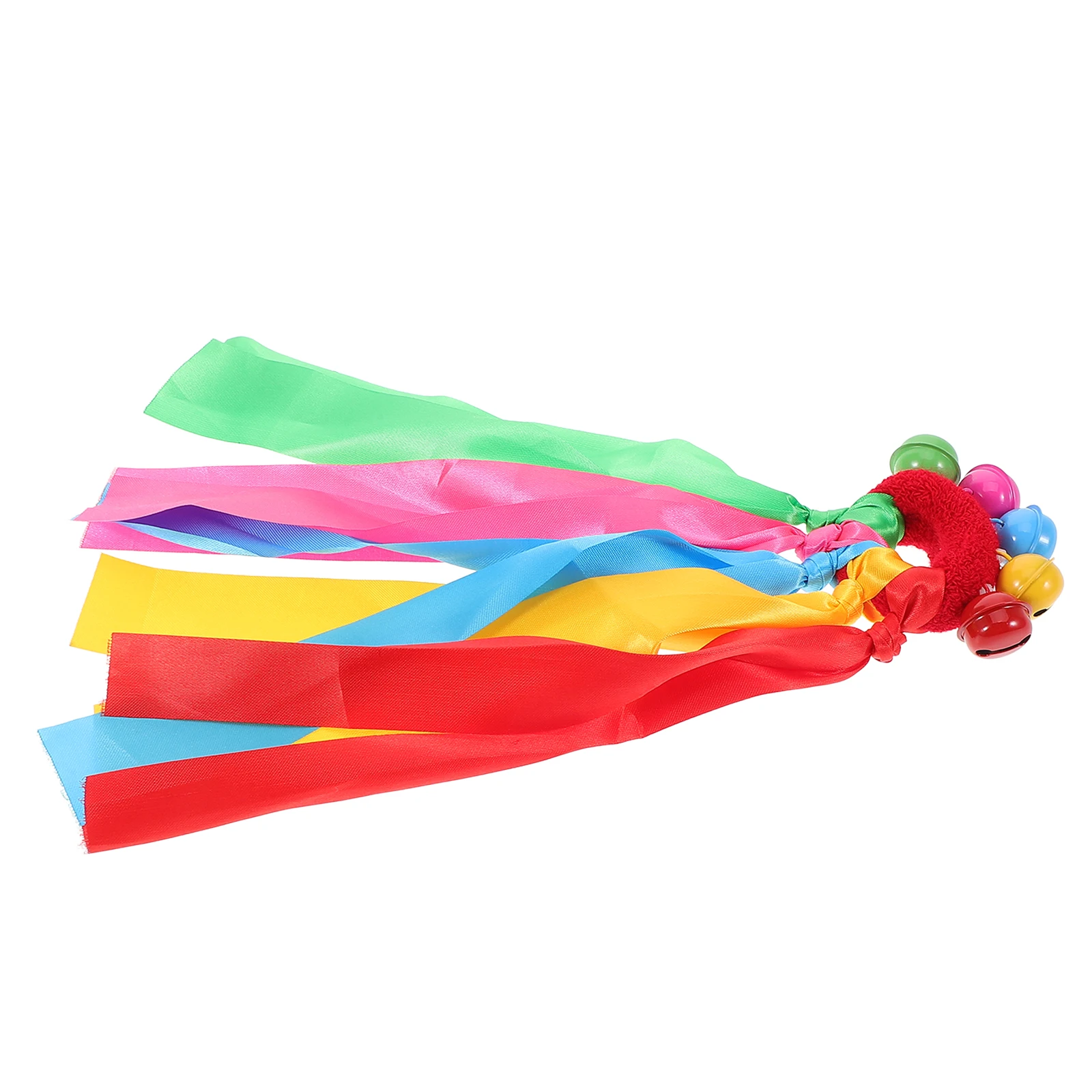 

Ribbon Bracelet Hand Toss Ribbon Elastic Wristband Kids Gymnastics Props Dance Stage Accessories Multicolor Streamers Baby Toys