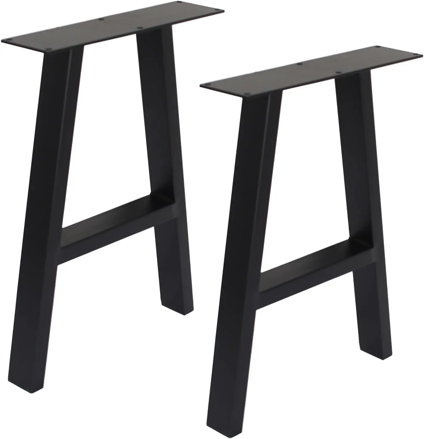 

16"" Metal Table Legs, Bench Legs Chair Legs, Heavy Duty Desk Legs Coffee Table Legs, Bla Metal End Table Legs, Diy Furniture