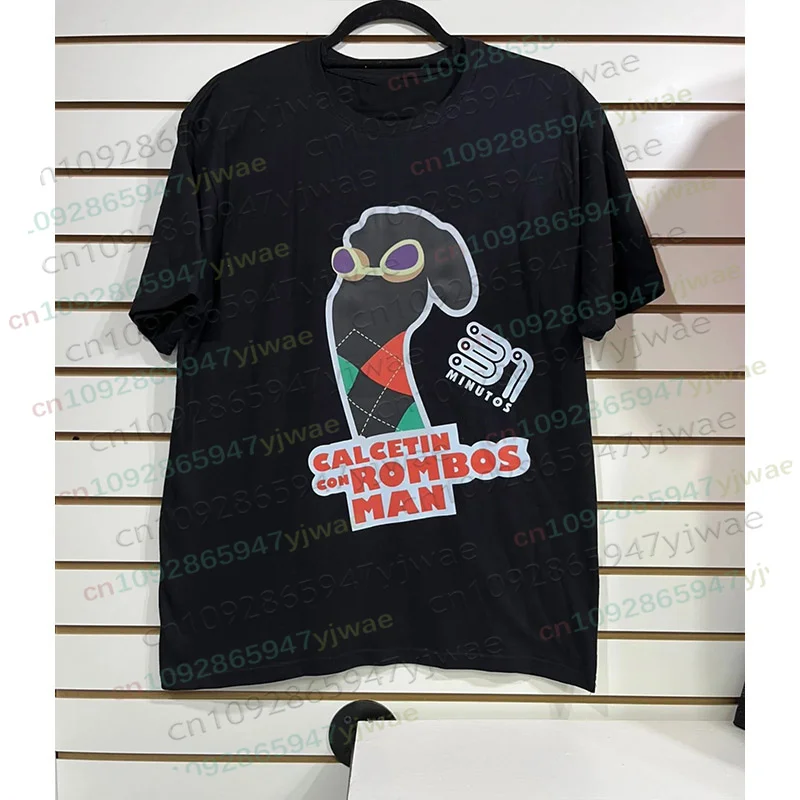 ฮวน คาร์ลอส โบโดเก เสื้อยืดลายกรีนโน้ต สำหรับผู้ชายและผู้หญิง 31 มินิโตส วินเทจ แขนสั้น สไตล์ฮาราจูกุ แฟชั่นลำลอง เสื้อยืดคอสเพลย์