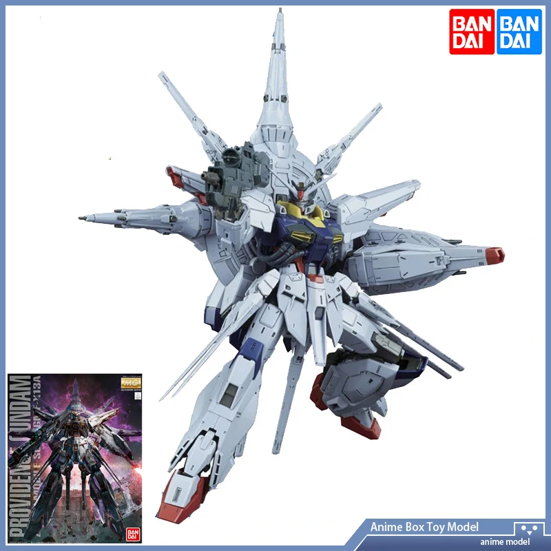 

Gundam BANDAI MG 1/100 ZGMF-X13A Seed PROVIDENCE Rau Le Creuset Effects Action Figure Assembly Model Kit Toy Gift