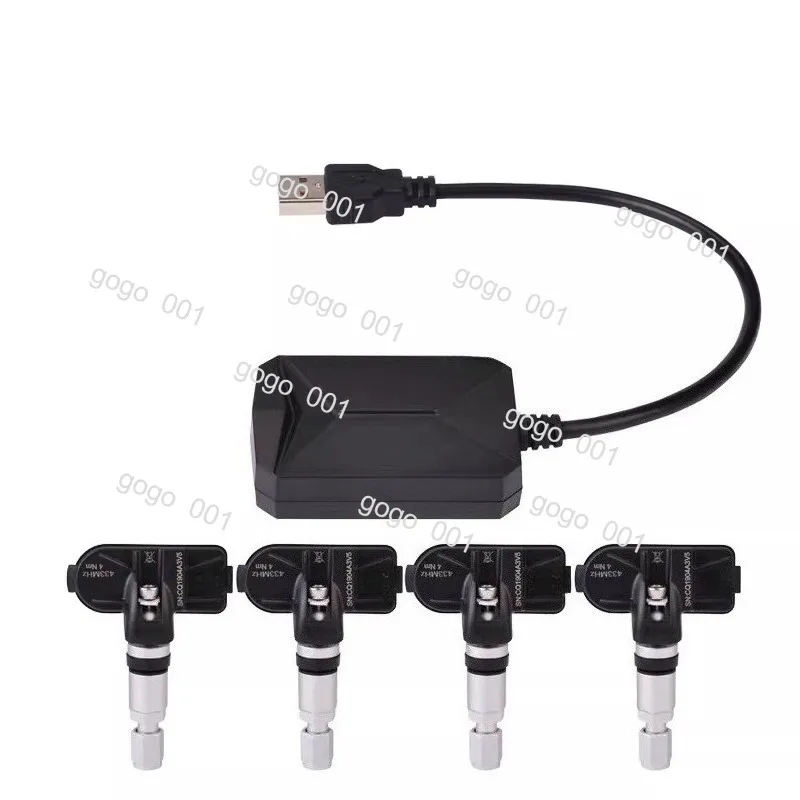 Tire pressure monitoring sensor USB interface Automotive tire pressure monitoring value