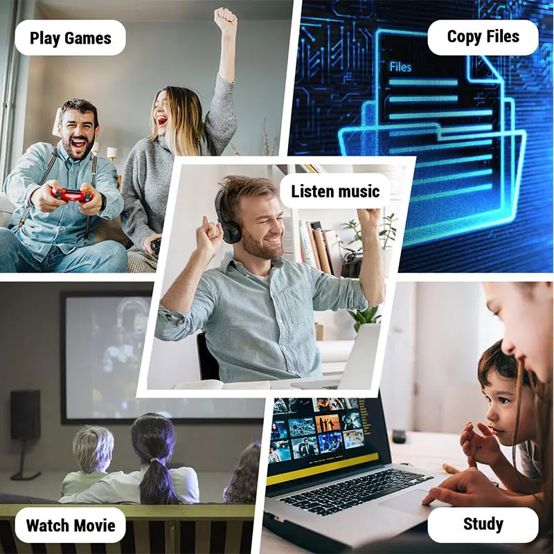 Внешний 3D-привод Blu-Ray USB 3.0 Портативная записывающая горелка Bluray Поддержка дисков 50G для чтения/записи Bluray Диски, совместимые с Windows MacOS