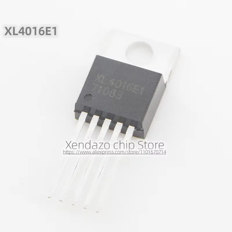 2pcs/lot XL4016E1 XL4016 TO220-5 package Original genuine 40V/8A Buck chip