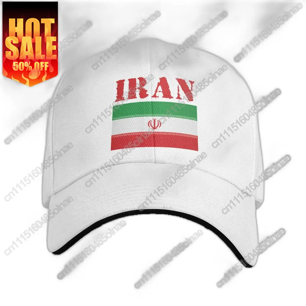 Classic Unisex Iran Flag Baseball Cap Adult Adjustable Dad Hat For Men Women Hip Hop Snapback Caps