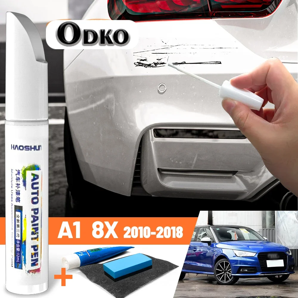 Car Paint Pen Paint Care Scratch Repair Wax Painting Scratch Remover For Audi A1 8X 2010-2018 2011 2012 2013 2014 2015 2016 2017