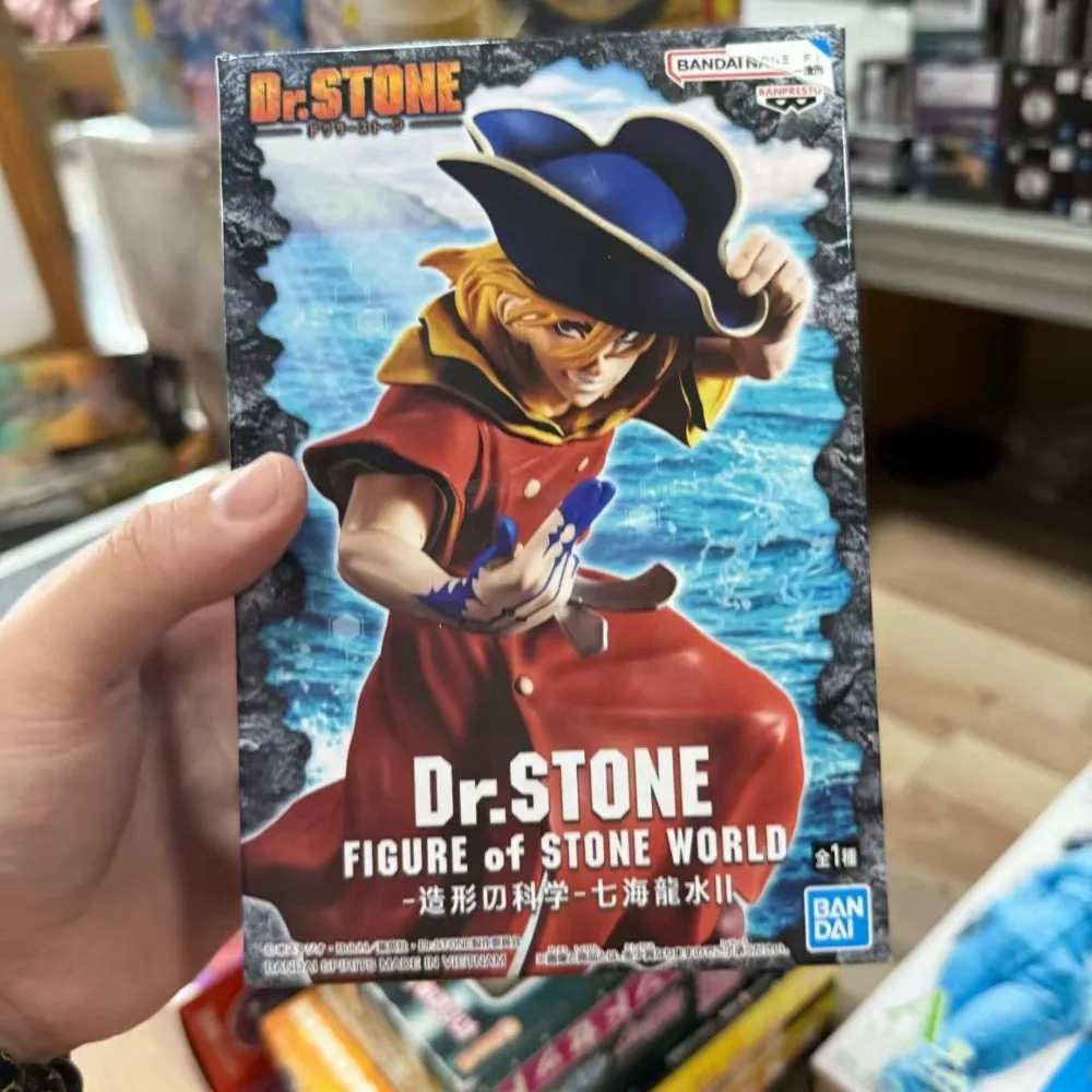 

BANDAI Banpresto Dr. Stone Anime Figure of Stone World Nanami Ryusui Action Figurine Collection Model Toys Ornament Boy Gifts