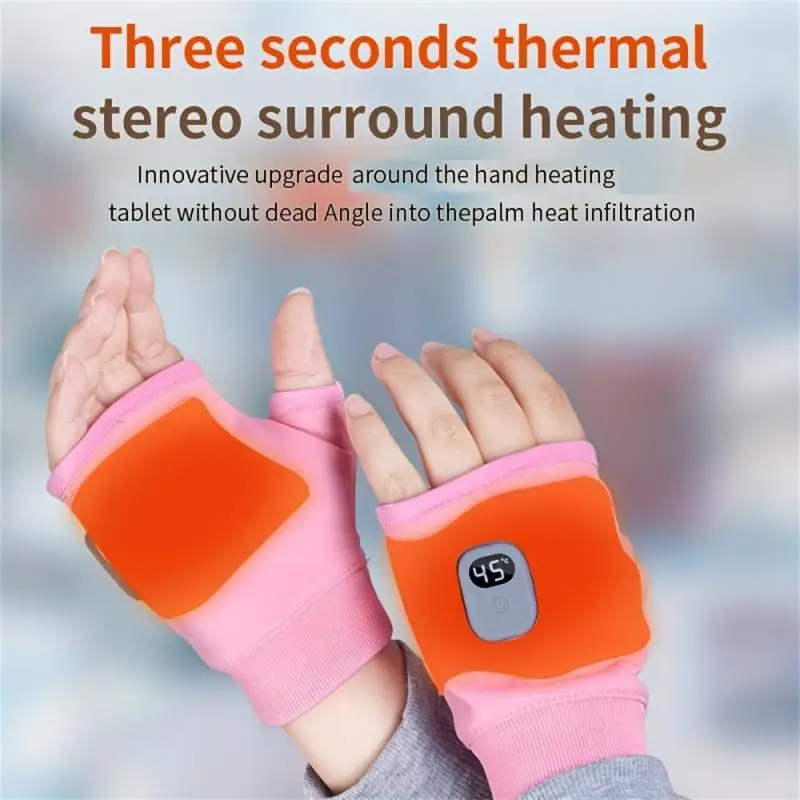 Hand Warmer Gloves Temperature Control Rechargeable Hands Warmer Winter Self-heating Electric Gloves Warmer New