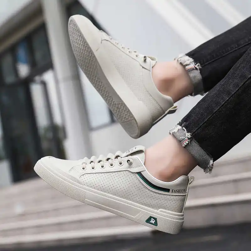 

PU Leather Outdoor Shoes Men's Sneakers Tennis Sneakers Shoes For Men Basketball Size 48 Sport Latest Funny Sneacker