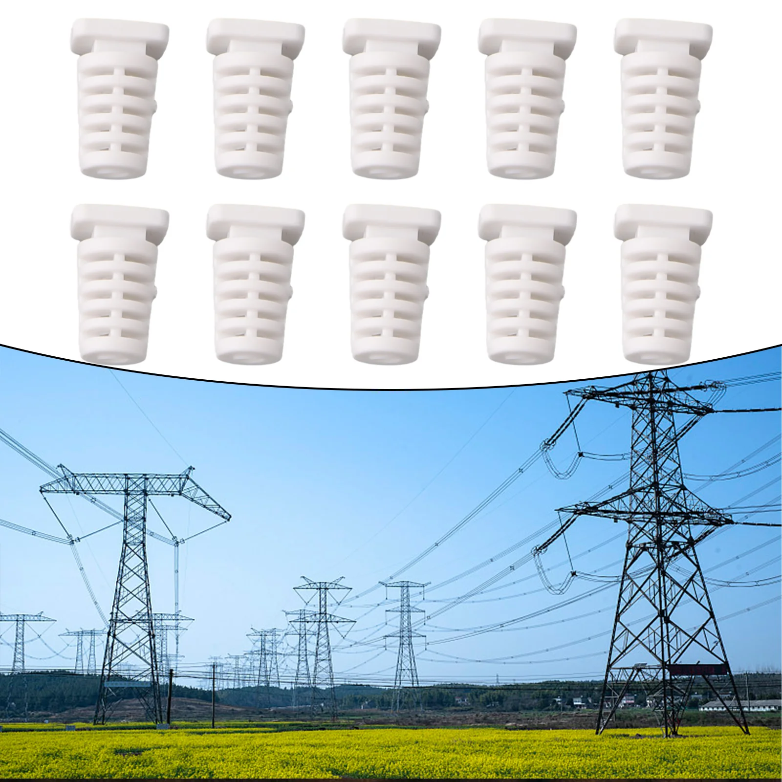 10pcs Cable Gland Connector Rubber Strain Relief Cord Boot Protector Power Tool Wire Cable Sleeves Tool Accessories