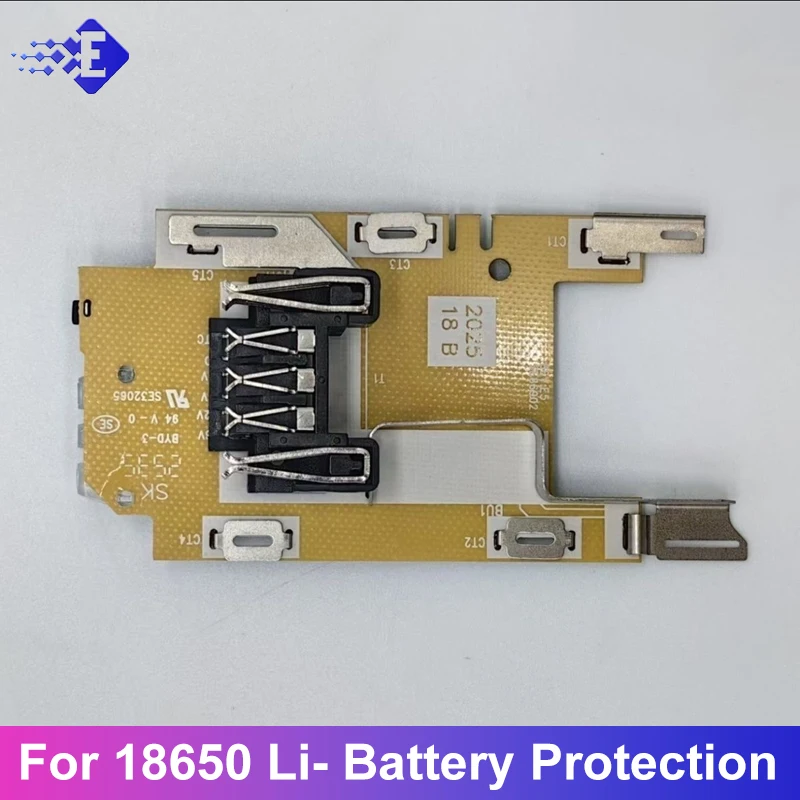 18650 Li-ion 20v Protection Board Pcb Module Real-time Voltage Current Temperature Monitoring Overheat Short Circuit Protection