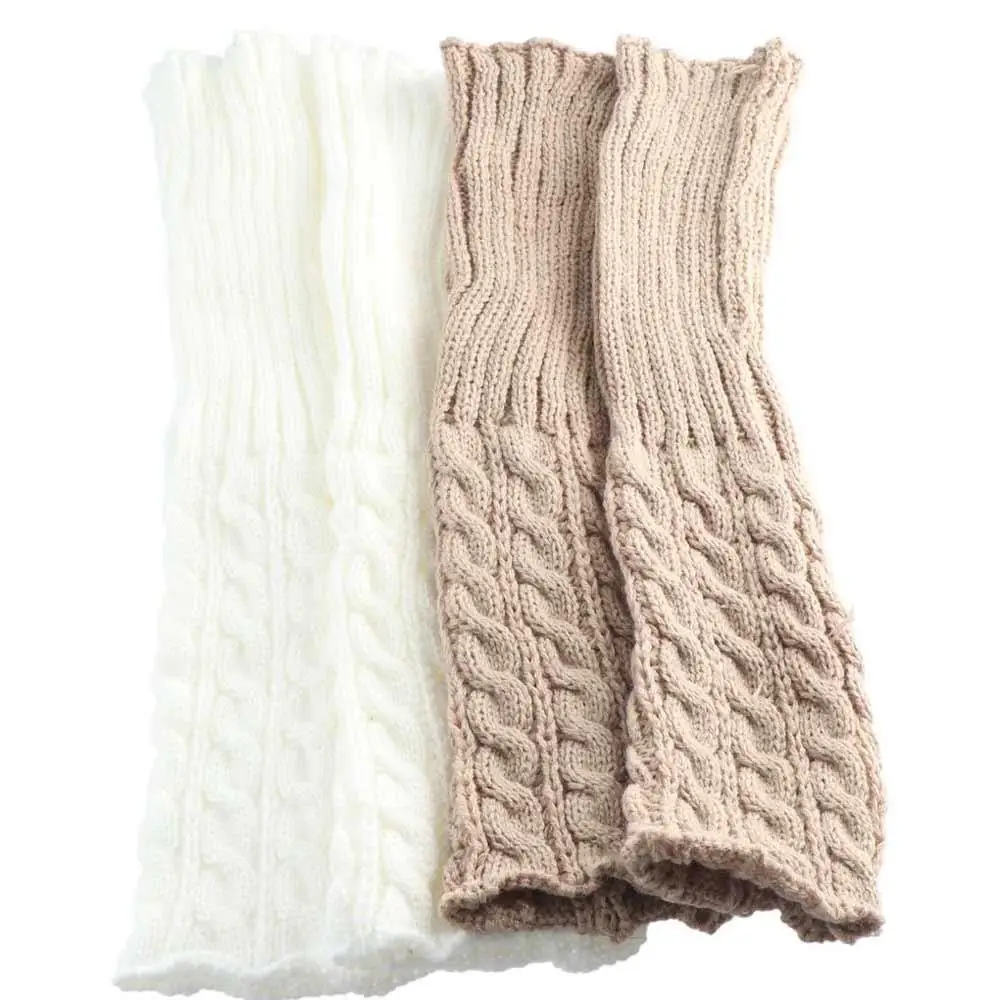 

Japanese Style Children's Twist Leg Warmers Harajuku Balletcore Knitted Leg Cover JK Foot Cover Ballet Guards Socks Children's