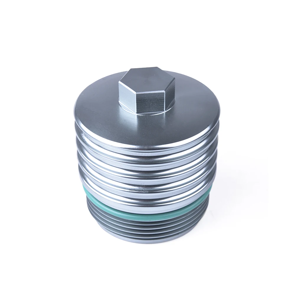 Oil Filter Shell Forged Aluminum Alloy Oil Filter Housing For BMW B48 With Disassembly Tool For Filter Holder