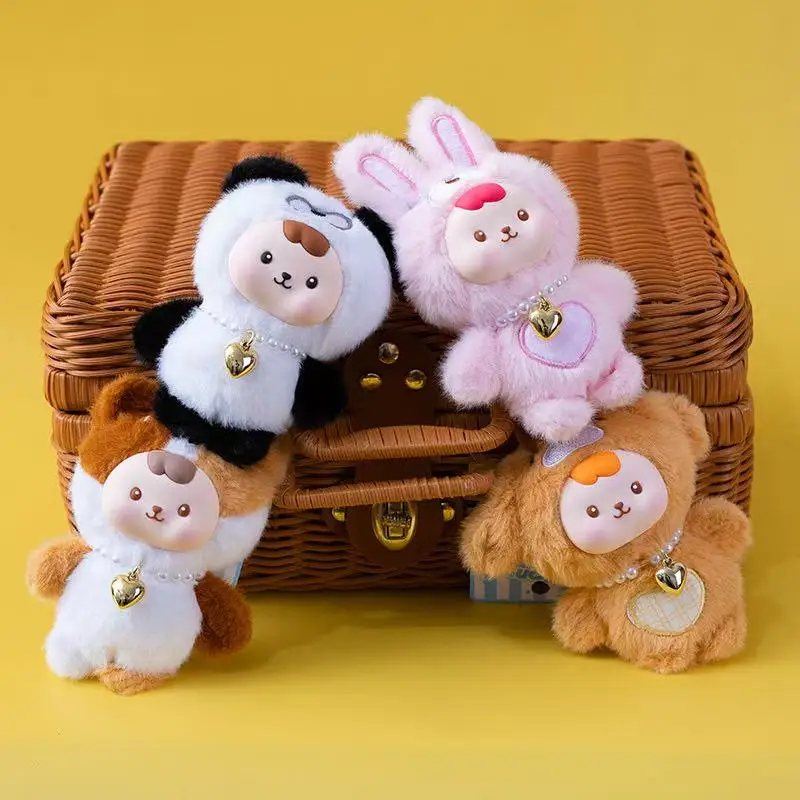 15 cm simulatie liefde schattig huisdier pop gevuld knuffel handgemaakte pop cartoon anime schattig kussen kinderverjaardagscadeau leuke pop