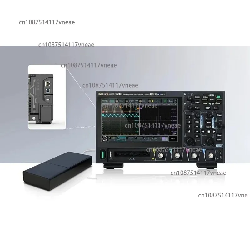 DHO924 250MHz 4-Channel 12Bit 1.25GSa/s Portable Digital Oscilloscope with 7-inch Touch Screen