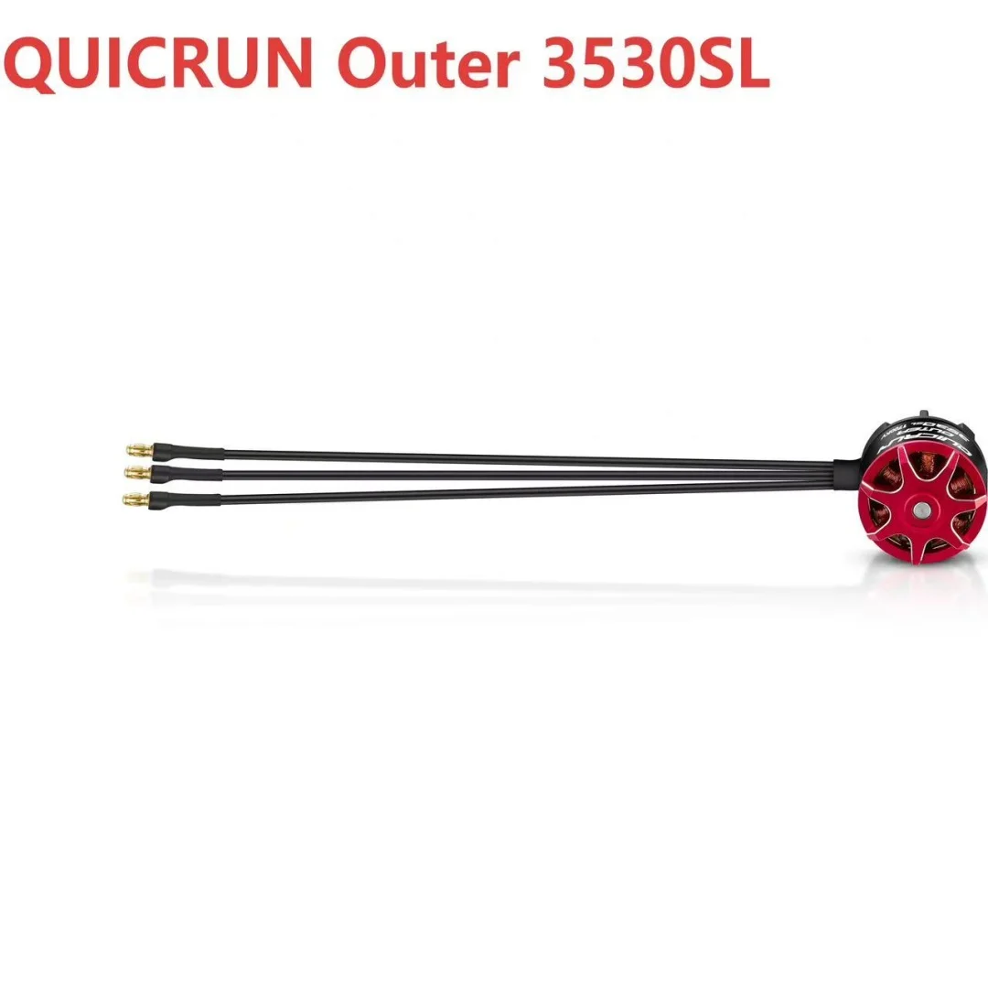 Hobbywing Quick Run 3530SL with WP-10BL80 Crawler Set