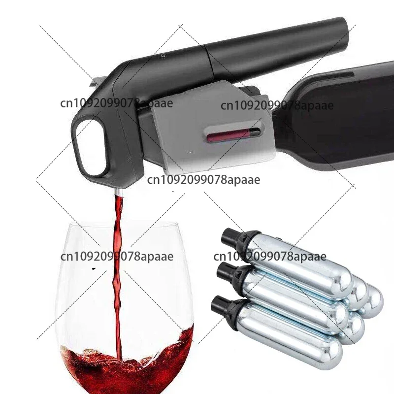 Food grade red wine preservation argon gas bottle airbag soda water